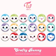 TWICE LOVELY Button Pin Badge 32mm