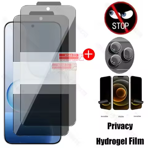 Privacy Anti Spy Peeping Hydrogel Protective Film For Honor 600 Screen Protector For Honor 600 Pro C