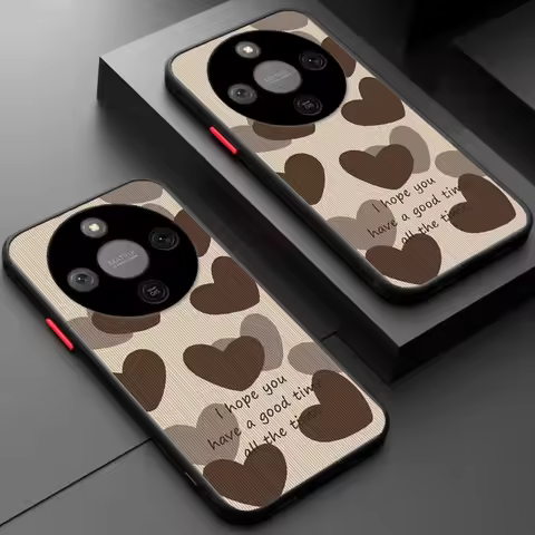 Love Painting Phone Case For Honor Magic8 Lite Magic7 Pro X9d X9c X7d X7B Magic 7 8 Soft TPU Frame M