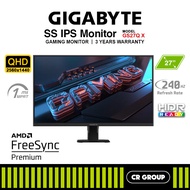 Gigabyte GS27Q X 27-inch QHD 240 Hz/OC 250Hz SS IPS Gaming Monitor (3Yrs Gigabyte Warranty)