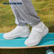 Skechers Girls Bounder Cool Cruise Back To School Shoes - 303550L-WHT