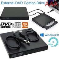 USB External DVD CD RW Disc Writer Player Drive for PC Laptop