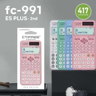 991Es Creative Plus-2Nd Edition Scientific Calculator Student Stationery 417 Function