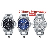 [2YEARS WARRANTY] MTP-VD300D Casio Men Watches Stainless Steel Band Jam Lelaki MTP-VD300D-1E MTP-VD3