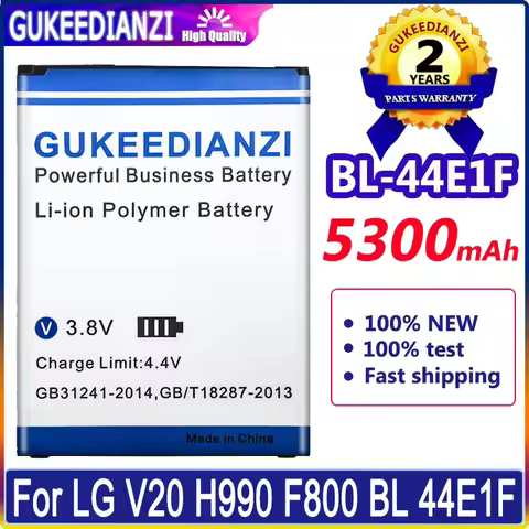 Batteries BL-44E1F High Quality Mobile Phone Replacement Battery For LG V20 VS995 US996 LS997 H990DS