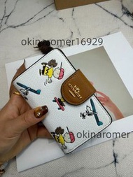 Coach x Peanuts 史努比迷你錢包