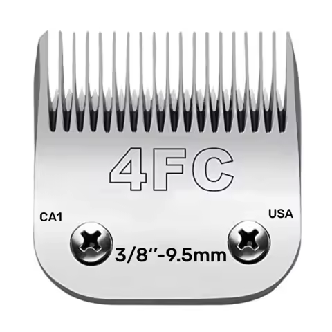 4FC Blade Detachable Pet Clipper Replacement Blades Compatible with Andis Pet Clipper /Oster A5/Wahl