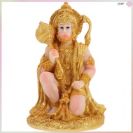 Monkey Style Small Idol Indian Statue Hanuman Miniature Cute Home Office Temple  junshaoyipin