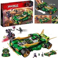 New LEGO Phantom Ninjago Giant Wheel Motorcycle Chase Battle Man Aberdeen Assembled Toy Building Blo