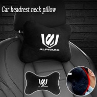 Toyota Alphard Car Seat Headrest Pillow Logo Creative Neck Pillow Seat Safety Pillow For Toyota Alph