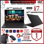Lenovo ThinkPad T14 i7 10th Gen SSD FHD Business Laptop Windows 11 Pro 1 Year Warranty