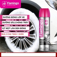 (SALE OFF) Dung dịch dưỡng bóng lốp Flamingo 500 ml