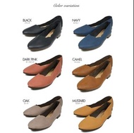 Milky Milky日本製 輕身波浪邊平底鞋