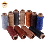 〔8C05〕 50m/Roll Leather Sewing Flat Wd Thread Wax String Hand Stitching Craft 150D 〔8C〕