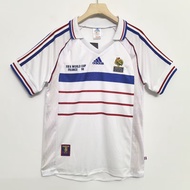 1998 France National team World Cup Final Home and away jersey No. 10 Zidane No. 12 Henry Retro clas