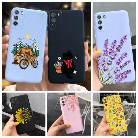 For Xiaomi Poco M3 Case Cute Cartoon Soft Silicone Back Cover For Xiomi Poco M3 M 3 Coque on PocoM3 
