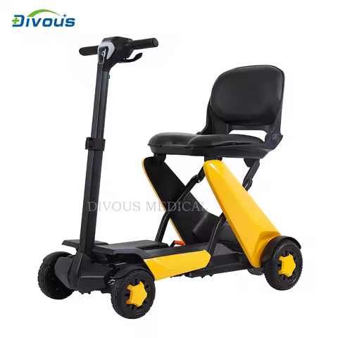 Electric Scooter One Button Folding Mobility Scooter
