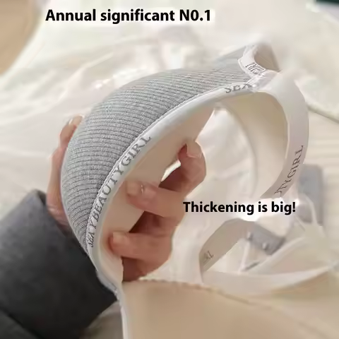 32-38AA Thickened Underwear Women's Small Breasts Push Up Bra