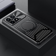Xiaomi Redmi K70/Poco F6 Pro/Redmi K70E/Poco X6 Pro/K70 Pro/K70 Ultra CaseMagnetic Metal Heat Dissip