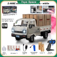 RC Van Toy Drift RC Truck With LED Light Boy Gift Engineering Car Electric RC Truck For Kid Toy