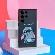 Disney經典-史迪奇款純色矽膠SAMSUNG手機殼