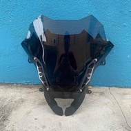 ชิวหน้าPCX160cc ปี2021 (แถมกระจกฟรี) ทรงซิ่ง ชิวสองขั้น เจาะชิวให้แล้ว ชิวแต่ง ของแต่pcx ชิวหน้าPCX 