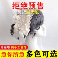 Lolita Headwear lolita Headband Hair Accessories Lace Bow Maid Accessories lolita Headwear Cute All-