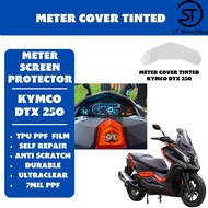 KYMCO DTX 250 Cover Meter Tinted Meter Screen Protector DTX250 Clear PPF TPU Sticer Clear