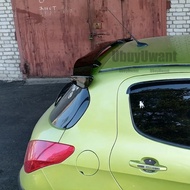 BigSale For Peugeot 206 207 208 308 Spoiler 2005 2006-2022 ABS Plastic Carbon Fiber Look Hatchback R