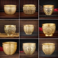 [Factory Direct Supply] Brass Rice Cylinder Home Decoration Brass Cornucopia Decoration Brass Baifu 