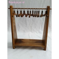 DOLL CLOTHES RACK / TOYS WOODEN CLOTHES RACK / LABUBU CLOTHES RACK / LABUBU CLOTHES HANGER / LABUBU 