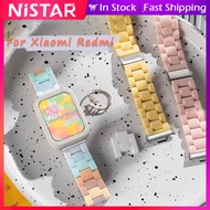 NiSTAR Adjustable candy colors resin wrist band for Xiaomi Smart Band 9 Pro8 Pro/Redmi 5 4,20mm 22mm