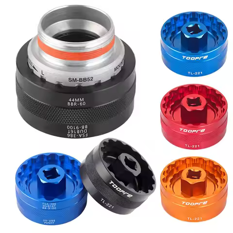5 in 1 Bicycle BB Wrench Spanner Sockets Bike Bottom Bracket Extractor Remover 5 In 1 BB Bottom Brac