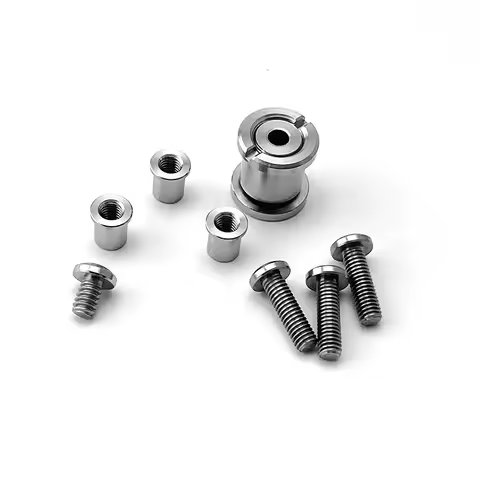 Titanium Alloy 1 Full Set of Knife Handle Screws for Strider SNG SMF Knives Spindle Lock Rivet Suppo