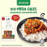 【buy 5 get 2 free】halal｜MGWoW Self-Heating Rice  | 15 Mins RTE Meal | Nasi Segera | No Water/Power N