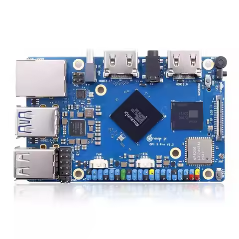 For 5 Pro 8GB RAM LPDDR5 Single Board Computer RK3588S Wi-Fi 5&BT5.0 BLE 5 Pro Development Board M.2