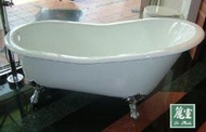 【麗室衛浴】BATHTUB WORLD H-505『鑄鐵』古典造型貴妃浴缸 1678*765*450/610mm