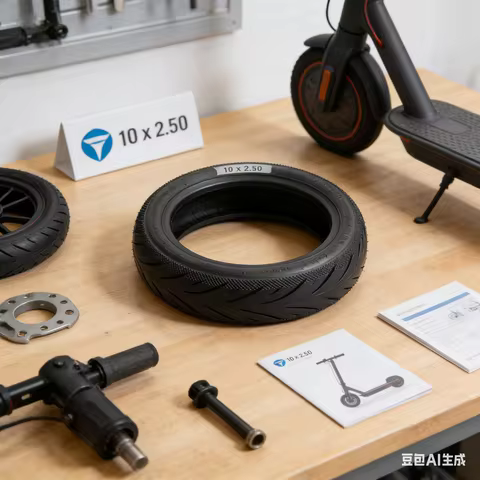 10x2.5 Tubeless Jelly Tires for Segway Ninebot F2 F2Plus F2Pro F30D F40D Electric Scooter Front Rear