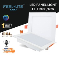 FEEL LITE LED PANEL LIGHT FL-ER180/18W-3000K WARM WHITE- SIRIM APRROVED
