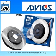 PERODUA MYVI D20N (2018Y) FRONT BRAKE DISC ROTOR (4 HOLES)-BRAND ADVICS