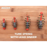 BOCEAN FISHING SPRING with Lead Sinker - Bomb Spring Sinker - Spring dengan Pemberat