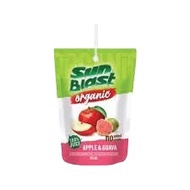 Sunblast Organic 100% Apple , Guava Juice