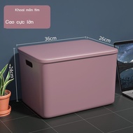 (HOT ITEM) Desktop storage boxes, sundries, snack boxes, office storage boxes with lids, storage box