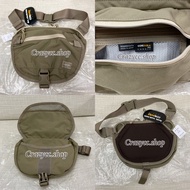 現貨Beige 🇯🇵PORTER KLUNKERZ WAIST BAG 腰包 防水拉鏈斜孭袋