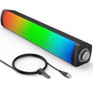 Computer Speakers for Desktop Monitor, PC Speakers with Knob Control, Bluetooth Connect,Touch Colorf