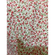 70cm x 1m5 mango silk fabric with pretty little flowers for baby clothes (0-6)