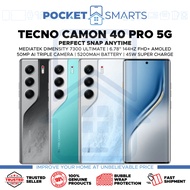 [MY Set] Tecno Camon 40 Pro 5G (256GB ROM | 8GB/12GB RAM) 1 Year Tecno Malaysia Warranty