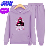 Squid game Kids hoodie set / squid game Kids sweater set / bauj set And squid game Pants / squid gam