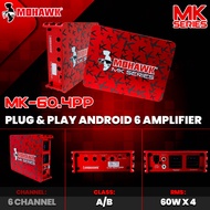 Mohawk MK-60.4PP is a high-performance 6-channel DSP amplifier DSP