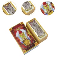 Sttoys Anime Clow Thẻ bài lá Decks 56Pcs Gaging Đồ Chơi Biến Hình Thẻ Trò Chơi Thẻ Clow Thẻ Cho Quà 